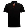 Mens Classic Fit Contrast Polo