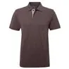 Mens Classic Fit Contrast Polo