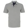 Mens Classic Fit Contrast Polo