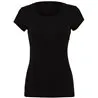 Sheer Mini Rib Crew Neck Tshirt