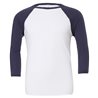 Unisex Triblend Sleeve Baseball Tshirt