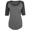 Womens Contrast Raglan Tee