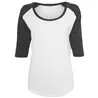 Womens Contrast Raglan Tee