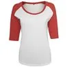 Womens Contrast Raglan Tee