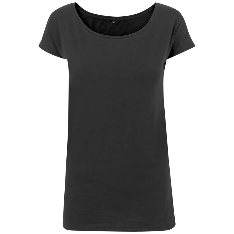 Womens Wide Neck Tee