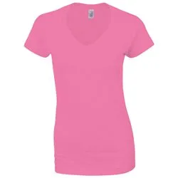 Softstyle Womens Vneck Tshirt