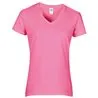 Womens Premium Cotton Vneck Tshirt