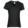 Womens Premium Cotton Vneck Tshirt