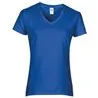 Womens Premium Cotton Vneck Tshirt