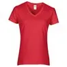 Womens Premium Cotton Vneck Tshirt
