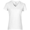 Womens Premium Cotton Vneck Tshirt