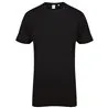 Longline Tshirt With Dipped Hem