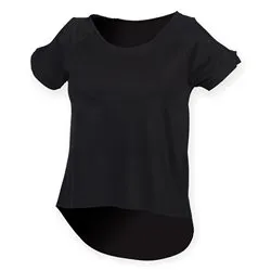 Tshirt With Drop Detail
