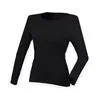 Womens Feel Good Long Sleeved Stretch Tshirt
