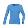 Womens Feel Good Long Sleeved Stretch Tshirt