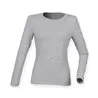 Womens Feel Good Long Sleeved Stretch Tshirt