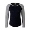 Womens Long Sleeve Baseball Tshirt