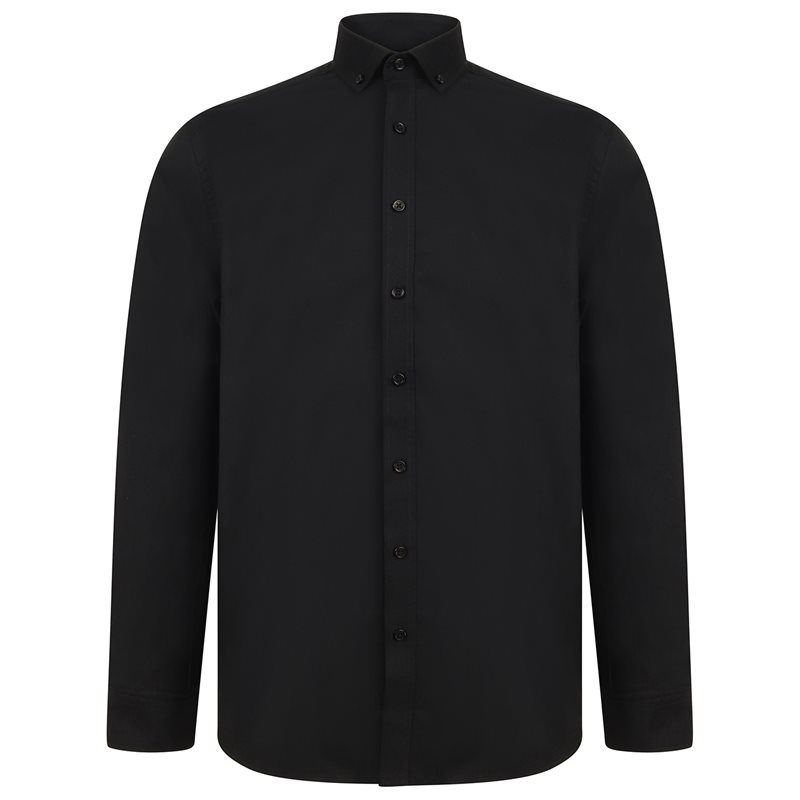 Modern Long Sleeve Oxford Shirt