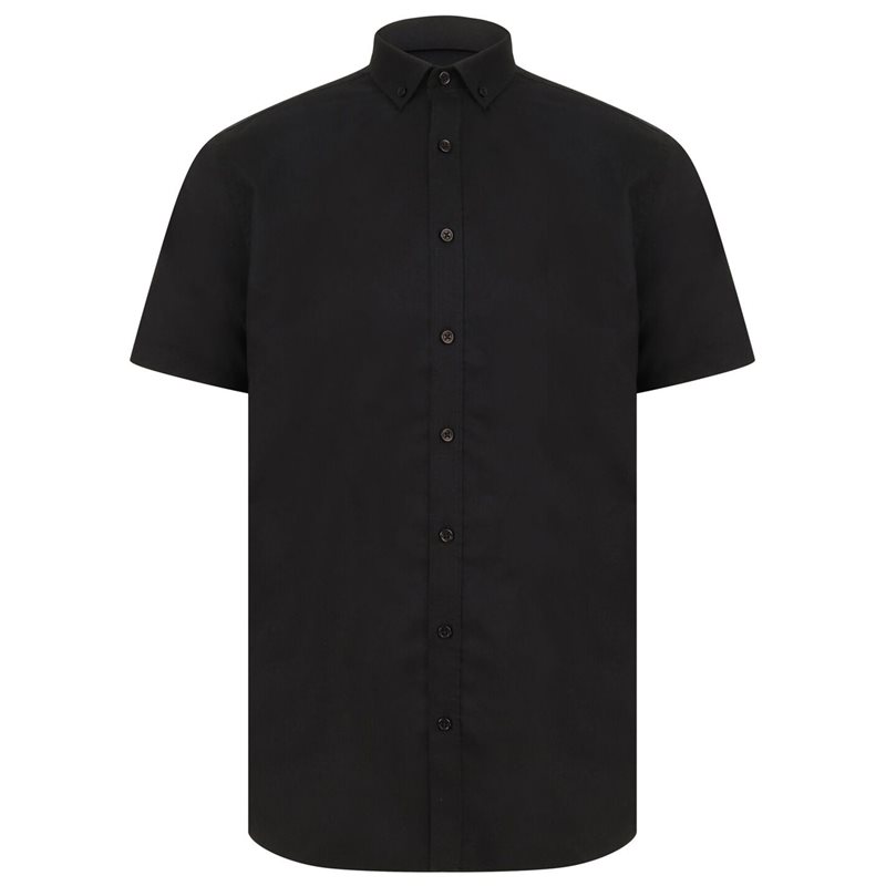 Modern Short Sleeve Oxford Shirt
