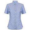 Womens Modern Short Sleeve Oxford Shirt