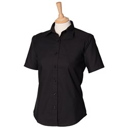 Womens Short Sleeve Classic Oxford Shirt