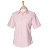 Womens Short Sleeve Classic Oxford Shirt