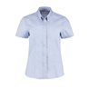 Womens Corporate Oxford Blouse Shortsleeved Tailored Fit