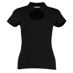 Womens Corporate Top Keyhole Neck Regular Fit