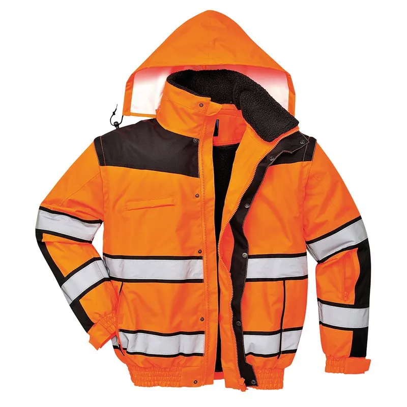 Hivis Classic Bomber Jacket C466 Hivis Classic Bomber Jacket C466