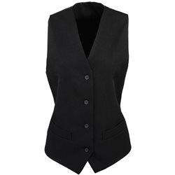 Womens Lined Polyester Waistcoat