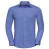 Long Sleeve Polycotton Easycare Fitted Poplin Shirt