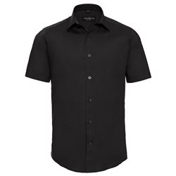 Short Sleeve Easycare Fitted Shirt