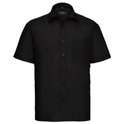 Short Sleeve Polycotton Easycare Poplin Shirt