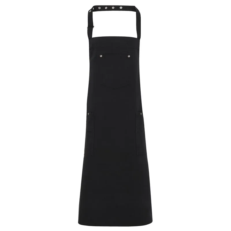 Chino Cotton Bib Apron Chino Cotton Bib Apron