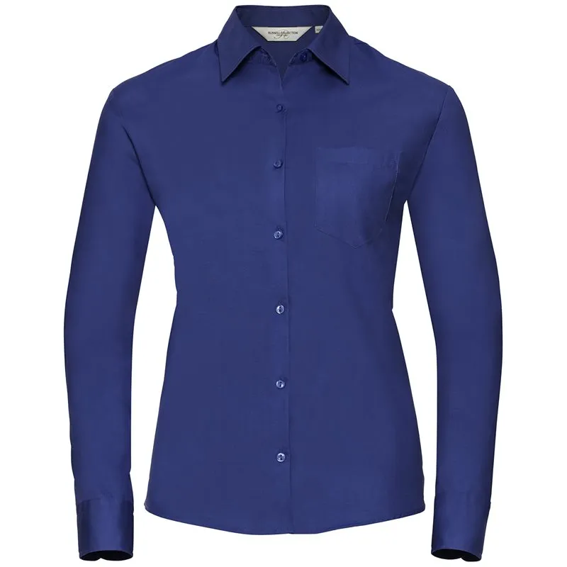 Womens Long Sleeve 100 Cotton Poplin Shirt Womens Long Sleeve 100 Cotton Poplin Shirt