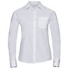 Womens Long Sleeve 100 Cotton Poplin Shirt
