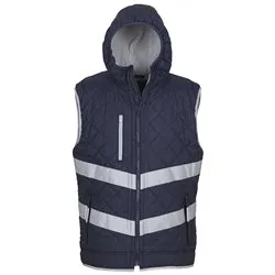 Hivis Kensington Hooded Gilet Hv007