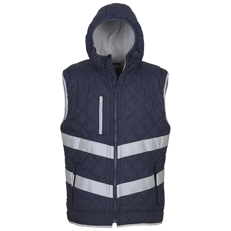 Hivis Kensington Hooded Gilet Hv007 Hivis Kensington Hooded Gilet Hv007