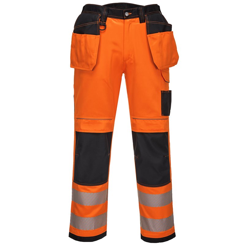 Pw3 Hivis Holster Work Trousers T501