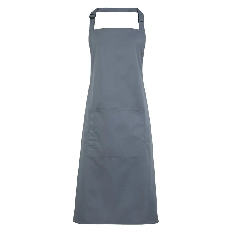 Colours Bib Apron With Pocket Colours Bib Apron With Pocket