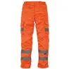Hivis Polycotton Cargo Trousers With Knee Pad Pockets Hv018T3M