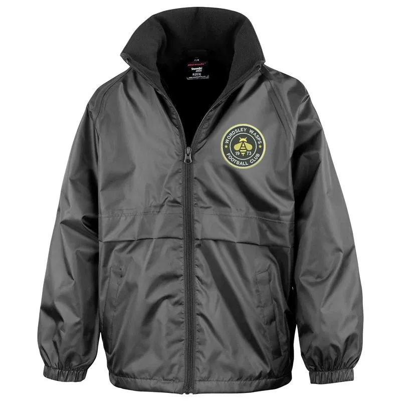 Wordsley Wasps Childrens Fleece Lined Jacket Wordsley Wasps Childrens Fleece Lined Jacket