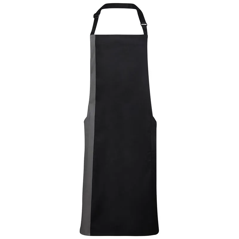 Contrast Bib Apron Contrast Bib Apron