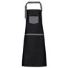 Domain Contrast Denim Bib Apron