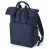 Recycled Twin Handle Roll-Top Laptop Backpack