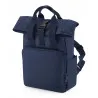 Recycled Mini Twin Handle Roll-Top Backpack