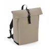 Matte Pu Rolltop Backpack