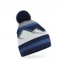 Mountain Peaks Pom Pom Beanie