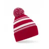 Striped Fan Beanie