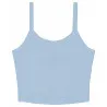 Womenís Micro Rib Spaghetti Strap Tank